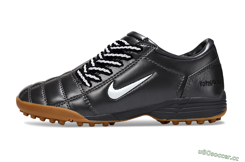 Unisex Nike Total 90 III TF Artificial Turf Low-Tops Football Shoes - Black/White/Brown 0