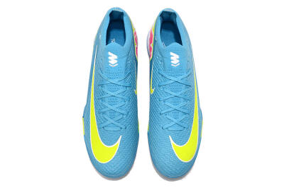 Unisex Nike Air Zoom Mercurial Vapor 16 Elite TF Artificial Turf Low-Tops Football Shoes - Blue/Yellow/White