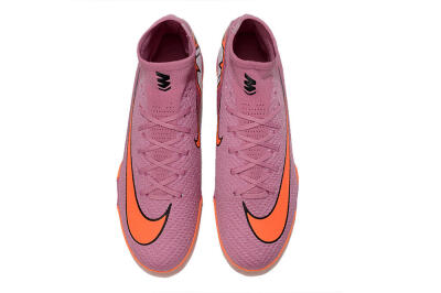 Unisex Nike Air Zoom Mercurial Superfly 10 Elite TF Artificial Turf High-Tops Football Shoes - Red/Orange/Black