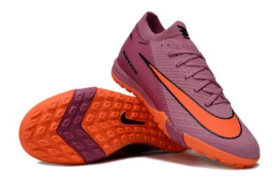 Unisex Nike Air Zoom Mercurial Vapor 16 Elite TF Artificial Turf Low-Tops Football Shoes - Red/Orange/Black