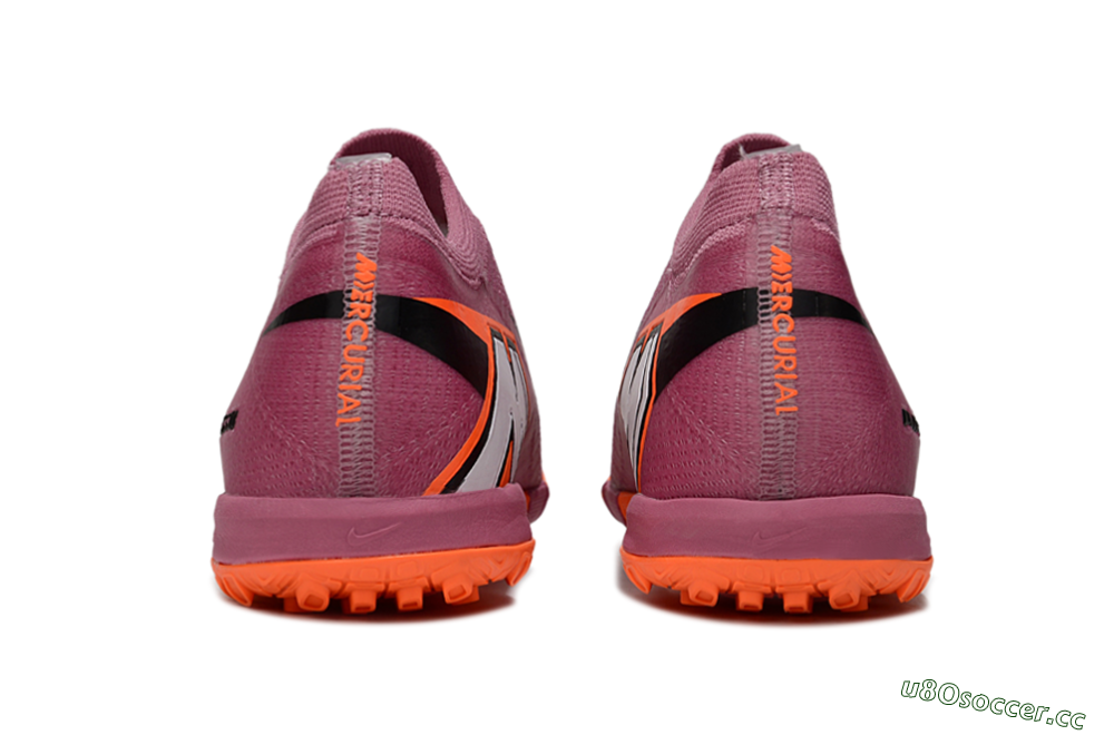 Unisex Nike Air Zoom Mercurial Vapor 16 Elite TF Artificial Turf Low-Tops Football Shoes - Red/Orange/Black 5