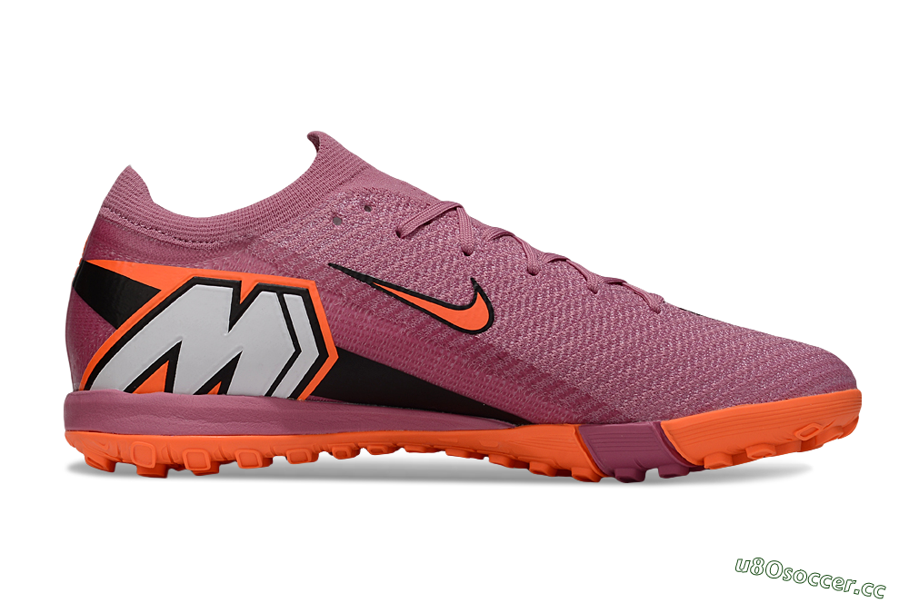 Unisex Nike Air Zoom Mercurial Vapor 16 Elite TF Artificial Turf Low-Tops Football Shoes - Red/Orange/Black 7