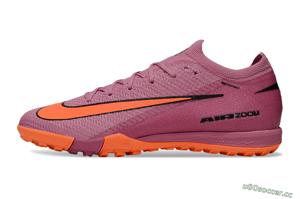Unisex Nike Air Zoom Mercurial Vapor 16 Elite TF Artificial Turf Low-Tops Football Shoes - Red/Orange/Black 0