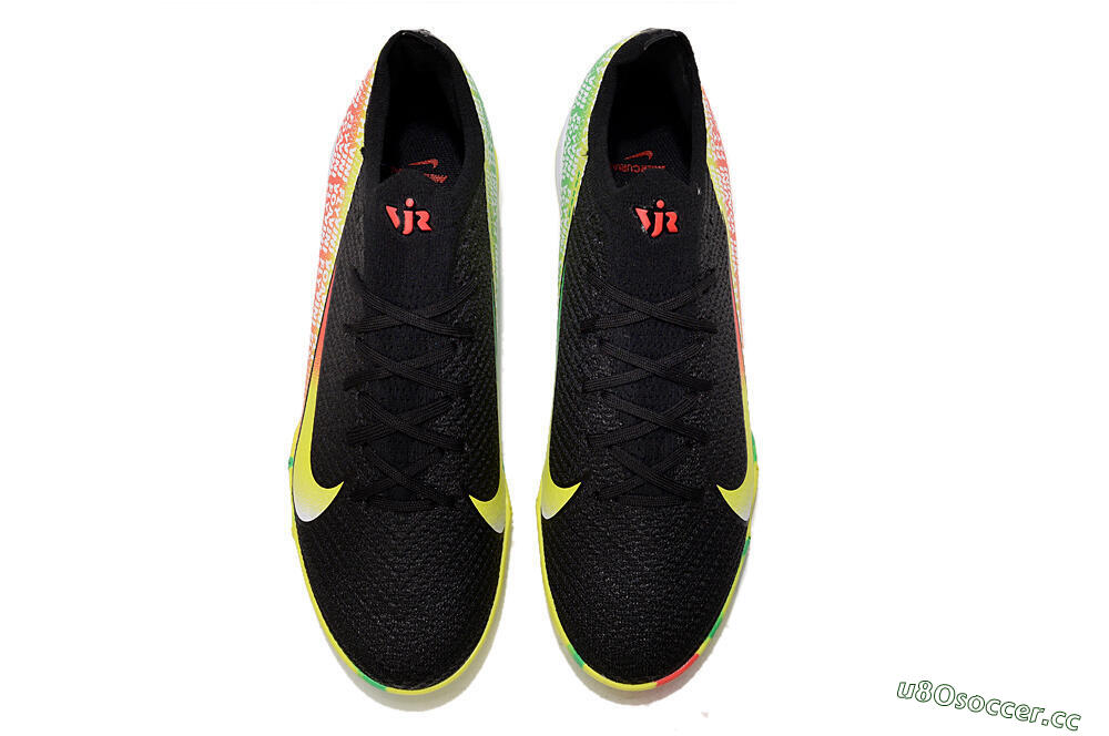Unisex Nike Air Zoom Mercurial Vapor 16 Elite TF Artificial Turf Low-Tops Football Shoes - White/Red/Yellow 4