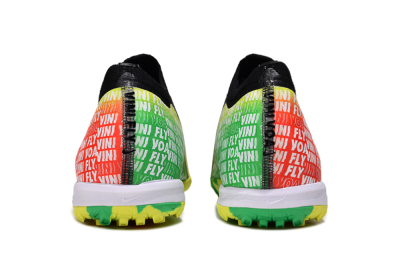 Unisex Nike Air Zoom Mercurial Vapor 16 Elite TF Artificial Turf Low-Tops Football Shoes - White/Red/Yellow