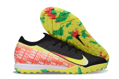 Unisex Nike Air Zoom Mercurial Vapor 16 Elite TF Artificial Turf Low-Tops Football Shoes - White/Red/Yellow