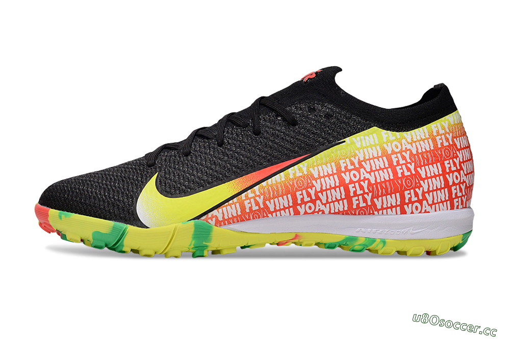 Unisex Nike Air Zoom Mercurial Vapor 16 Elite TF Artificial Turf Low-Tops Football Shoes - White/Red/Yellow 0