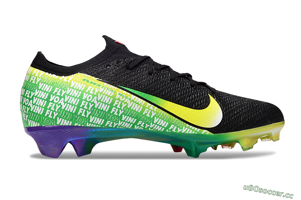 Unisex Nike Air Zoom Mercurial Vapor 16 Elite FG Firm Ground Low-Tops Football Boots - White/Red/Yellow 7