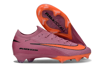 Unisex Nike Air Zoom Mercurial Vapor 16 Elite FG Firm Ground Low-Tops Football Boots - Red/Orange/Black