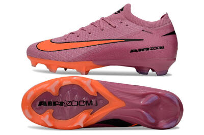 Unisex Nike Air Zoom Mercurial Vapor 16 Elite FG Firm Ground Low-Tops Football Boots - Red/Orange/Black