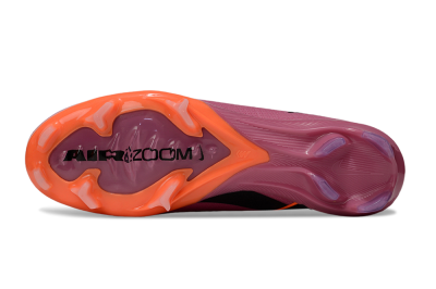 Unisex Nike Air Zoom Mercurial Vapor 16 Elite FG Firm Ground Low-Tops Football Boots - Red/Orange/Black