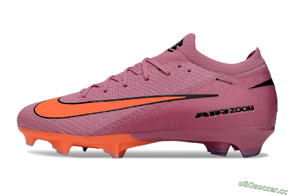 Unisex Nike Air Zoom Mercurial Vapor 16 Elite FG Firm Ground Low-Tops Football Boots - Red/Orange/Black 0