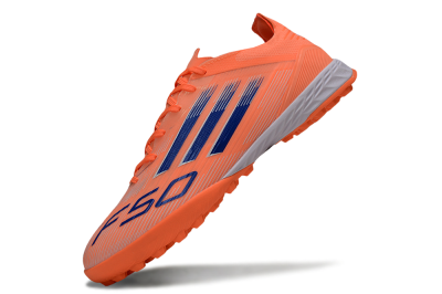 Men's Adidas F50 Elite TF Artificial Turf Low-Tops Football Shoes - Red/Blue/White