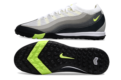 Unisex Nike Air Zoom Mercurial Vapor 16 Elite TF Artificial Turf Low-Tops Football Shoes - White/Black/Yellow