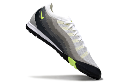 Unisex Nike Air Zoom Mercurial Vapor 16 Elite TF Artificial Turf Low-Tops Football Shoes - White/Black/Yellow