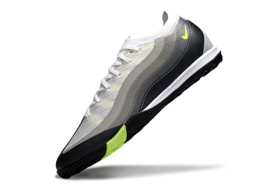 Unisex Nike Air Zoom Mercurial Vapor 16 Elite TF Artificial Turf Low-Tops Football Shoes - White/Black/Yellow