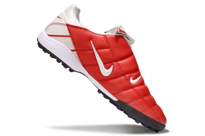 Men's Nike Total 90 III TF Artificial Turf Low-Tops Football Shoes - White/Red/Black
