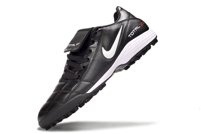 Men's Nike Total 90 III TF Artificial Turf Low-Tops Football Shoes - Black/White/Red