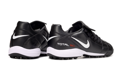 Men's Nike Total 90 III TF Artificial Turf Low-Tops Football Shoes - Black/White/Red