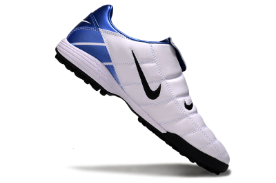 Men's Nike Total 90 III TF Artificial Turf Low-Tops Football Shoes - Blue/White/Black