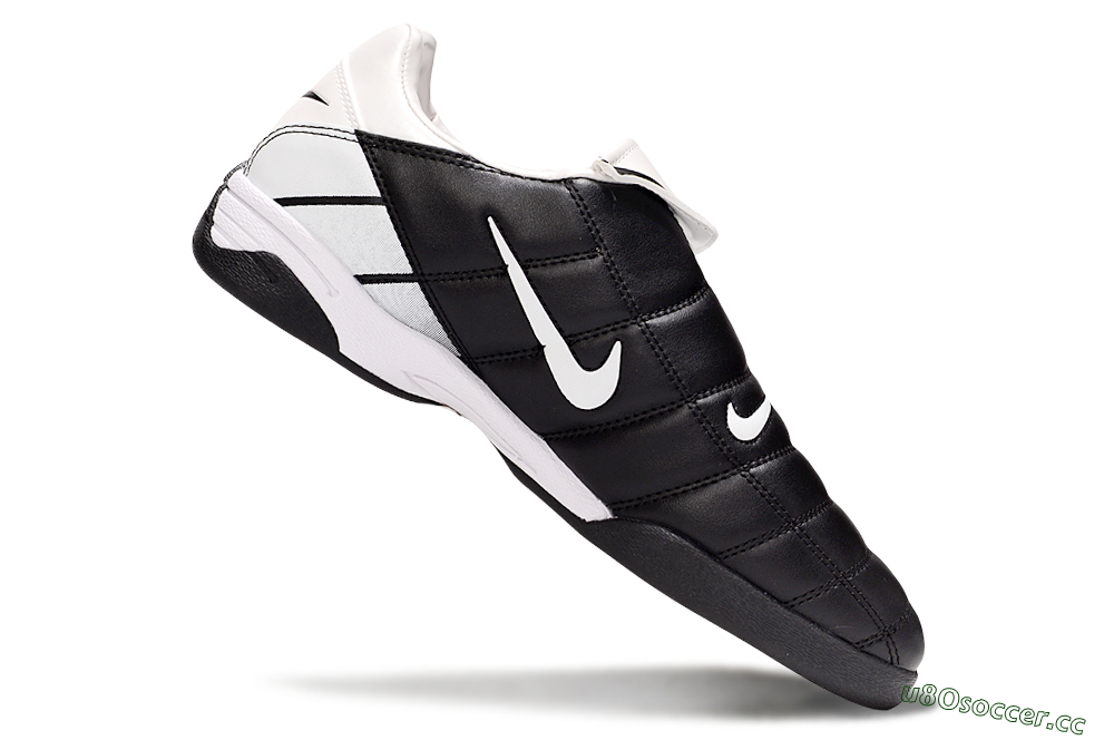 Men's Nike Total 90 III IC Indoor & Futsal Low-Tops Football Shoes - Silver/Black/White 5