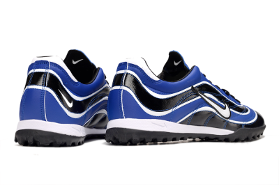 Men's Nike Mercurial R9 TF Artificial Turf Low-Tops Football Shoes - Black/Blue/White
