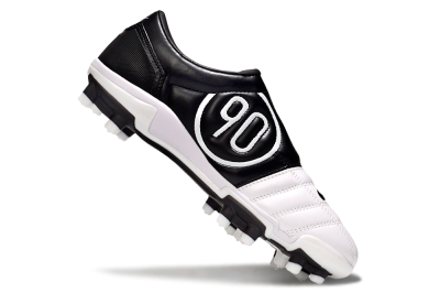 Men's Nike Air Zoom Total 90 III FG Firm Ground Low-Tops Football Boots - White/Black/Red