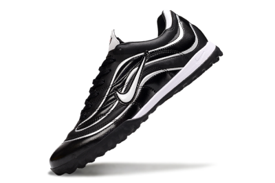 Men's Nike Mercurial R9 TF Artificial Turf Low-Tops Football Shoes - Black/White