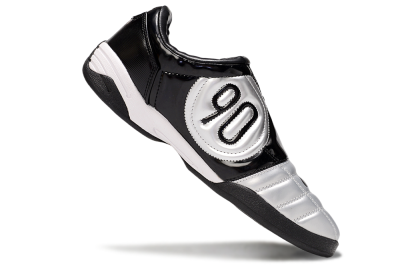 Men's Nike Total 90 III IC Indoor & Futsal Low-Tops Football Shoes - Silver/Black/White