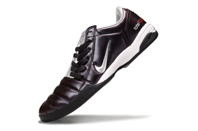 Men's Nike Total 90 III IC Indoor & Futsal Low-Tops Football Shoes - Purple/Silver/White