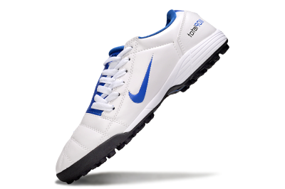 Men's Nike Total 90 III TF Artificial Turf Low-Tops Football Shoes - White/Blue/Black