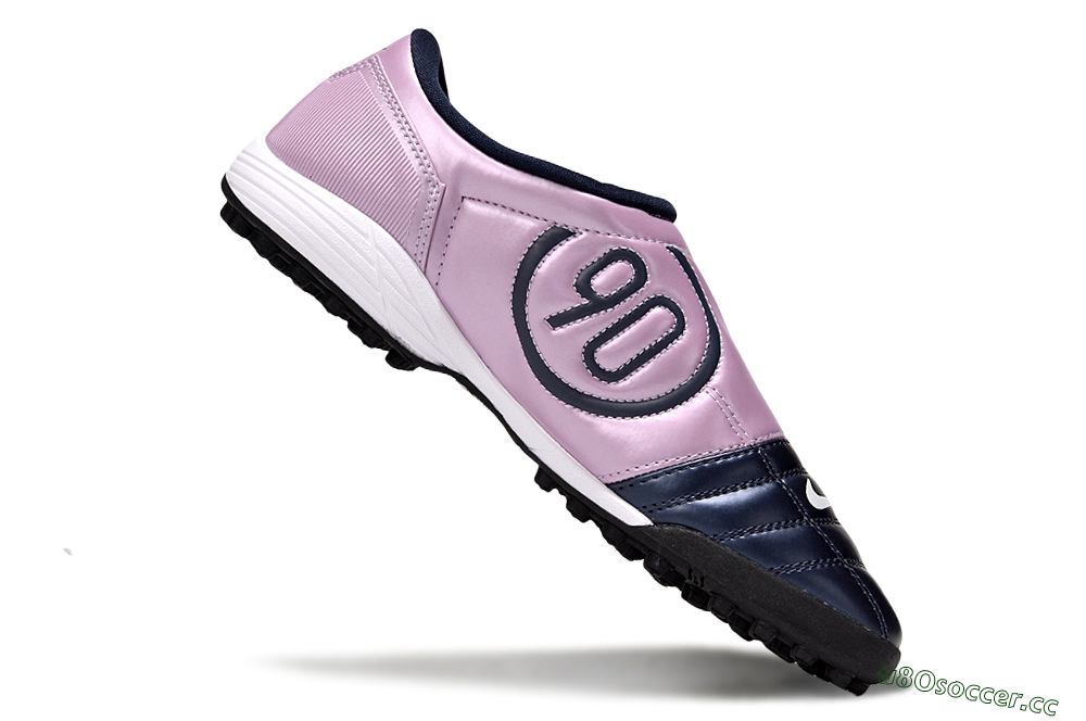 Men's Nike Total 90 III TF Artificial Turf Low-Tops Football Shoes - Blue/Pink/White 5
