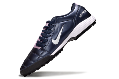 Men's Nike Total 90 III TF Artificial Turf Low-Tops Football Shoes - Blue/Pink/White