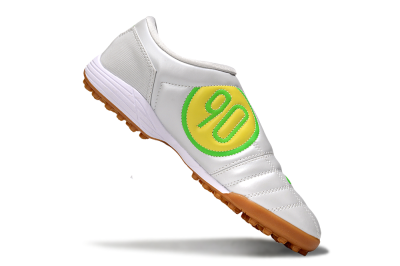 Men's Nike Total 90 III TF Artificial Turf Low-Tops Football Shoes - White/Yellow