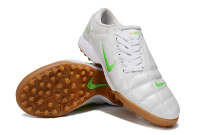 Men's Nike Total 90 III TF Artificial Turf Low-Tops Football Shoes - White/Yellow