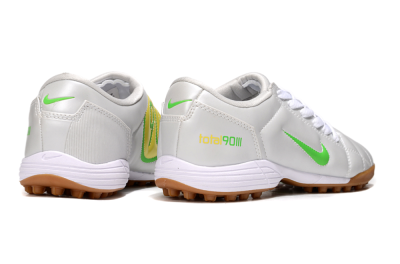 Men's Nike Total 90 III TF Artificial Turf Low-Tops Football Shoes - White/Yellow