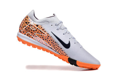 Men's Nike Air Zoom Mercurial Vapor 16 Elite TF Artificial Turf Low-Tops Football Shoes - Grey/White/Leopard