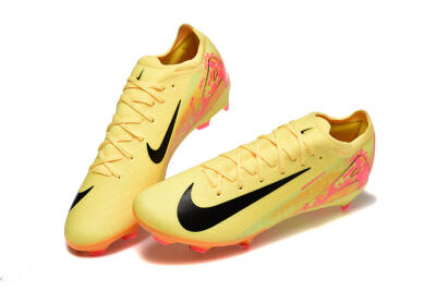 Men's Nike Air Zoom Mercurial Vapor 16 Elite FG Firm Ground Low-Tops Football Boots - Yellow/Black/Red
