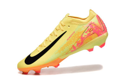 Men's Nike Air Zoom Mercurial Vapor 16 Elite FG Firm Ground Low-Tops Football Boots - Yellow/Black/Red
