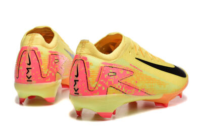 Men's Nike Air Zoom Mercurial Vapor 16 Elite FG Firm Ground Low-Tops Football Boots - Yellow/Black/Red
