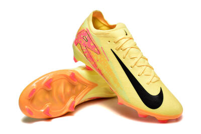 Men's Nike Air Zoom Mercurial Vapor 16 Elite FG Firm Ground Low-Tops Football Boots - Yellow/Black/Red