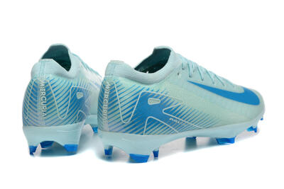 Men's Nike Air Zoom Mercurial Vapor 16 Elite FG Firm Ground Low-Tops Football Boots - Jade/White/Blue