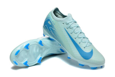 Men's Nike Air Zoom Mercurial Vapor 16 Elite FG Firm Ground Low-Tops Football Boots - Jade/White/Blue