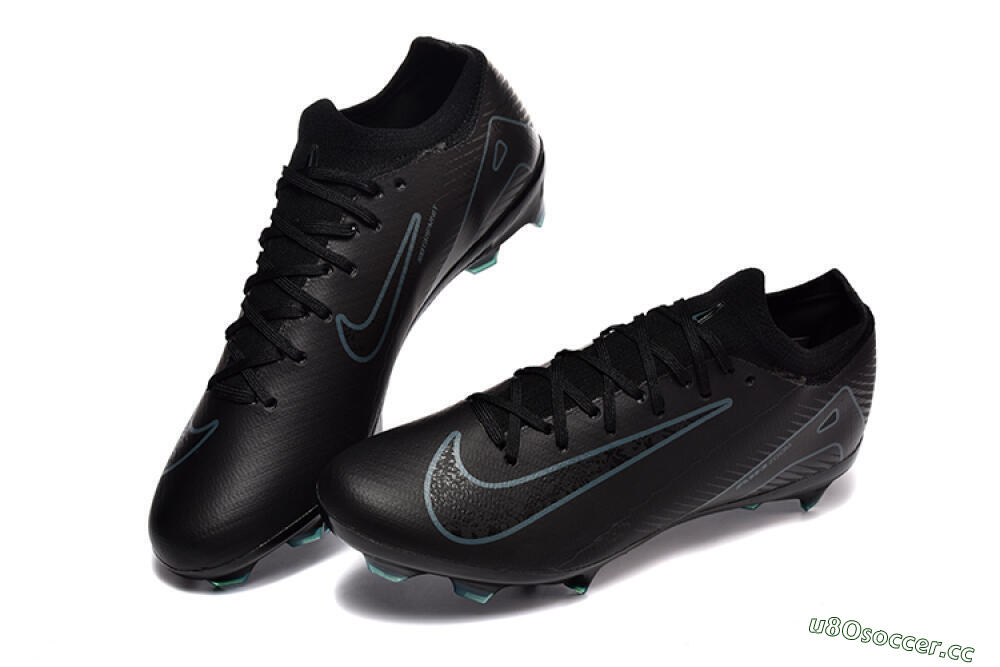 Men's Nike Air Zoom Mercurial Vapor 16 Elite FG Firm Ground Low-Tops Football Boots - Black/Blue 6
