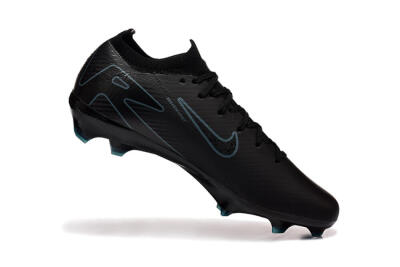 Men's Nike Air Zoom Mercurial Vapor 16 Elite FG Firm Ground Low-Tops Football Boots - Black/Blue