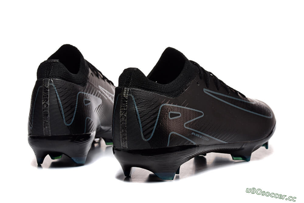Men's Nike Air Zoom Mercurial Vapor 16 Elite FG Firm Ground Low-Tops Football Boots - Black/Blue 9