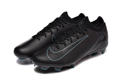 Men's Nike Air Zoom Mercurial Vapor 16 Elite FG Firm Ground Low-Tops Football Boots - Black/Blue