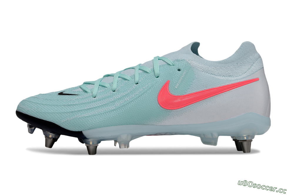 Men's Nike Phantom GX 2 Elite SG Soft Ground Low-Tops Football Boots - Jade/Pink/Blue 0