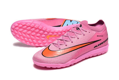 Men's Nike Air Zoom Mercurial Vapor 16 Elite TF Artificial Turf Low-Tops Football Shoes - Pink/Red/Black