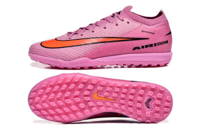 Men's Nike Air Zoom Mercurial Vapor 16 Elite TF Artificial Turf Low-Tops Football Shoes - Pink/Red/Black